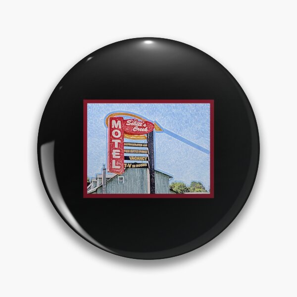 Item preview, Roadside motel, vintage motel, retro motel, humorous tacky motel, retro sunset, vintage vacation, roadside signs designed and sold by The Snarky  Psychologist.