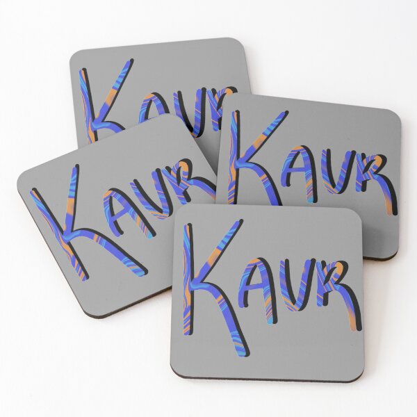 Item preview, Kaur (blue + orange) designed and sold by jasleenM.