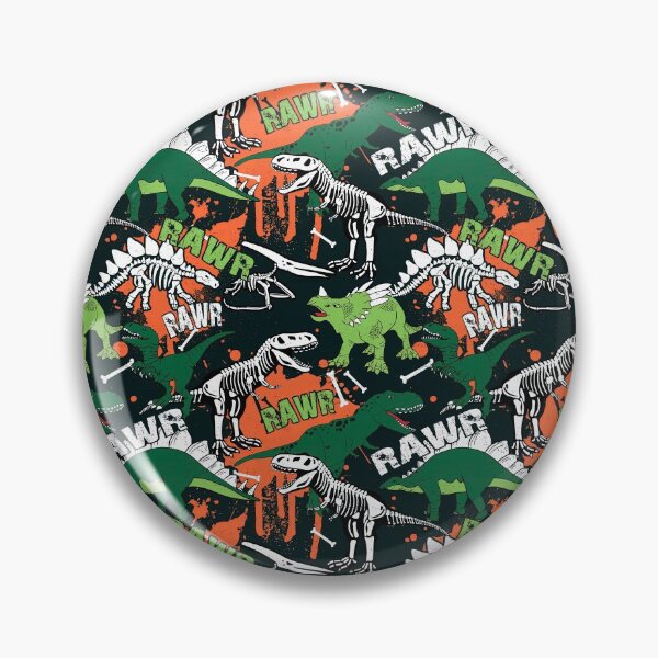 Item preview, Dinosaur Seamless Pattern, Dinosaur Seamless Pattern Design designed and sold by graphic-genie.