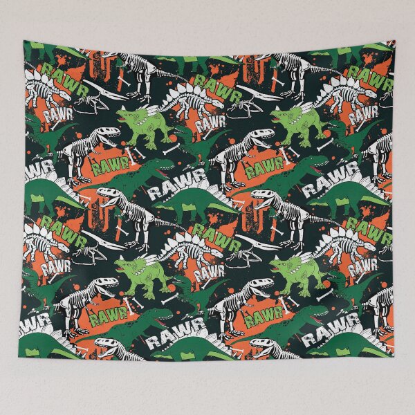 Item preview, Dinosaur Seamless Pattern, Dinosaur Seamless Pattern Design designed and sold by graphic-genie.