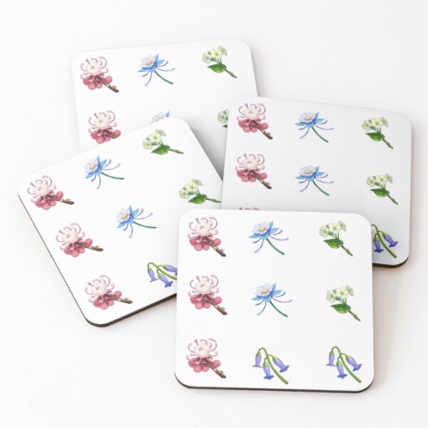 Item preview, Genshin Impact Liyue Flowers sticker pack designed and sold by ChaotiKatt.