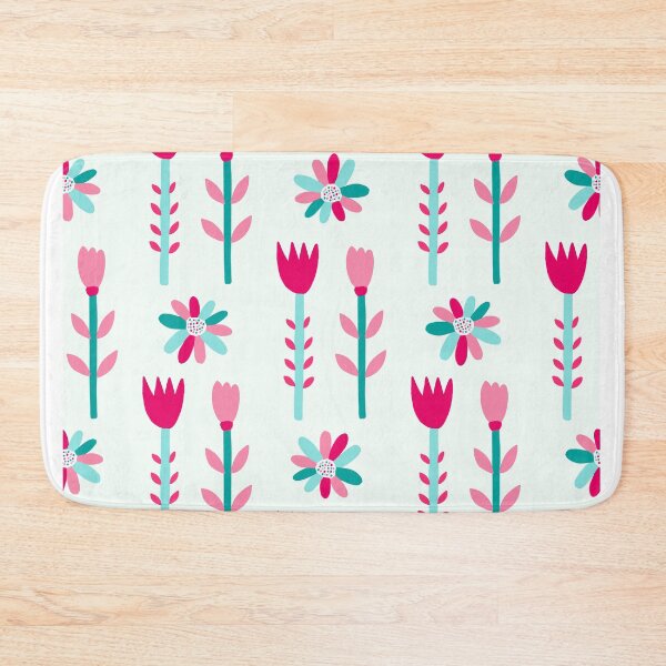 Item preview, Pink Flower Floral Summer Pattern designed and sold by travellb.