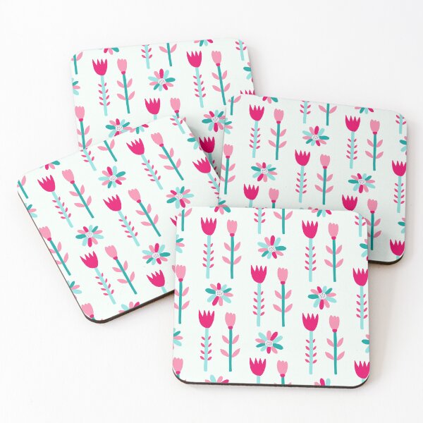 Item preview, Pink Flower Floral Summer Pattern designed and sold by travellb.