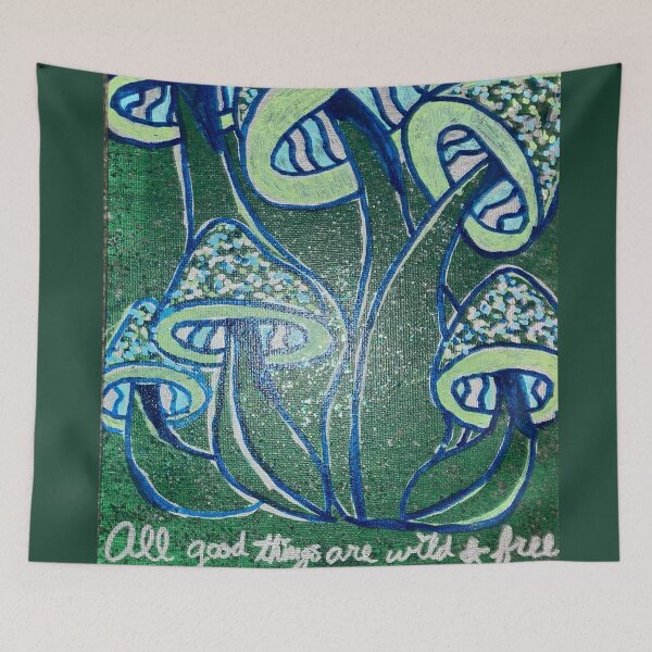 Item preview, All good things are wild and free designed and sold by rwartbyrw.