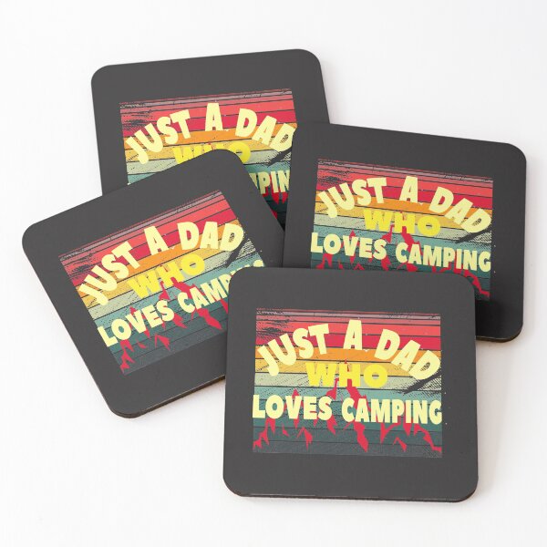 Item preview,  Just A Dad Who Loves Camping designed and sold by AMZIL-ZA.