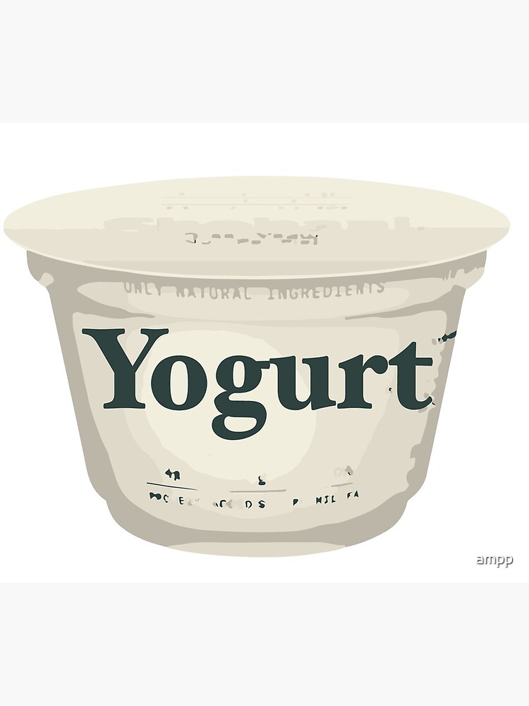 Yogurt Greeting Card for Sale by ampp