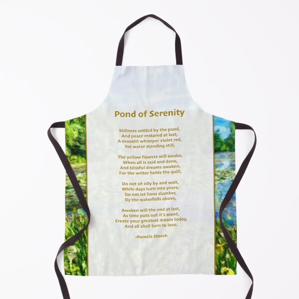 Item preview, Pond of Serenity Poem designed and sold by Pamela Storch.