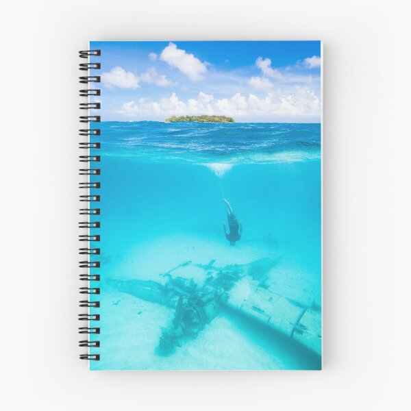 Item preview, Free dive to sunken Japanese war plane wreck in paradise designed and sold by Pete Leong.