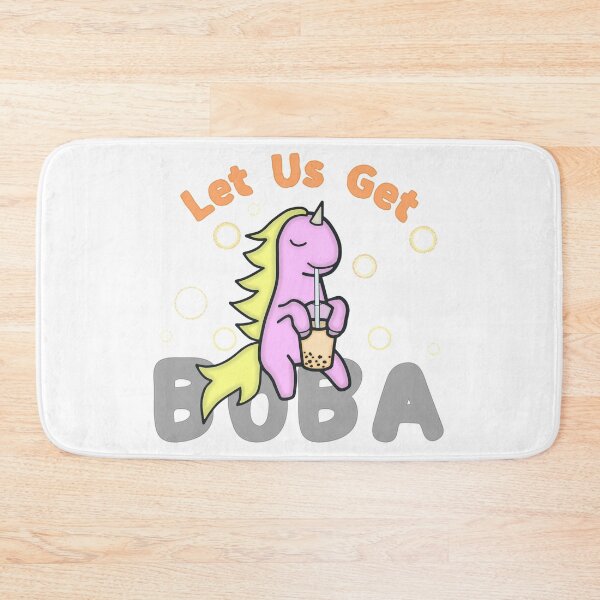 Item preview, Lets Get Boba - Cute and Funny Unicorn designed and sold by ViewerEqualsPhoton.