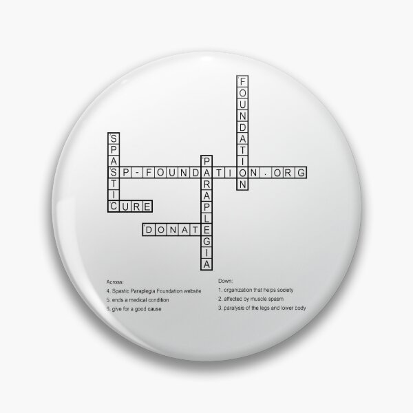 Item preview, SPF Crossword 1 designed and sold by Spastic Paraplegia.