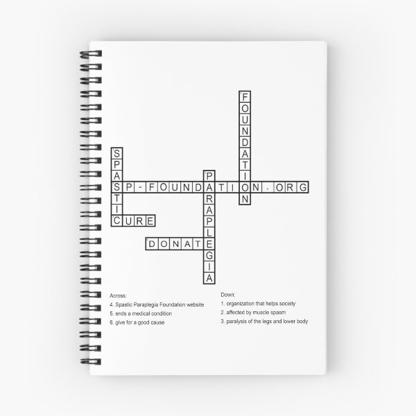 Item preview, SPF Crossword 1 designed and sold by Spastic Paraplegia.