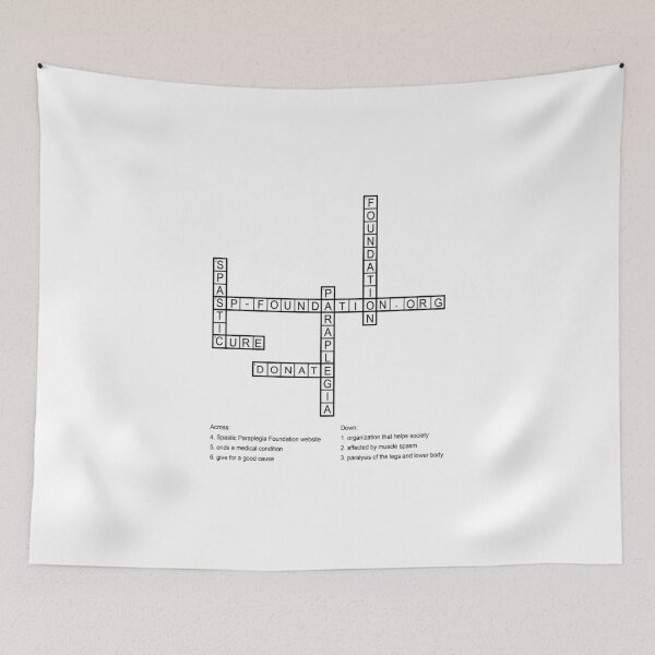 Item preview, SPF Crossword 1 designed and sold by Spastic Paraplegia.