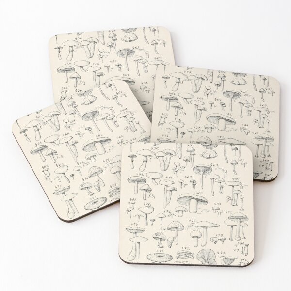 Item preview, Mushroom Chart designed and sold by BlueSpecsStudio.