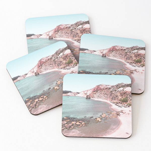 Item preview, Pink Beach in Greece, Milos island designed and sold by PrintsProject.