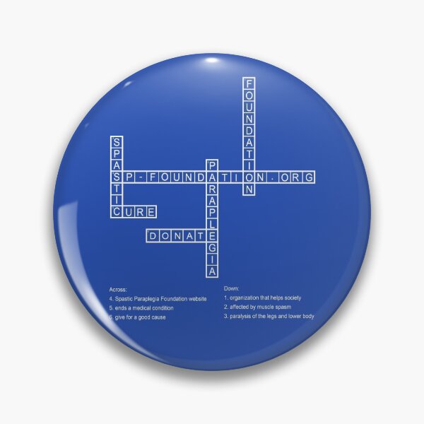 Item preview, SPF Crossword 2 designed and sold by Spastic Paraplegia.