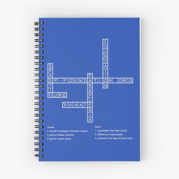 Item preview, SPF Crossword 2 designed and sold by Spastic Paraplegia.
