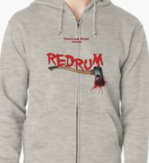 overlook hotel redrum Zipped Hoodie