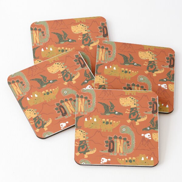 Item preview, Dinosaur Seamless Pattern, Dinosaur Seamless Pattern Design designed and sold by graphic-genie.