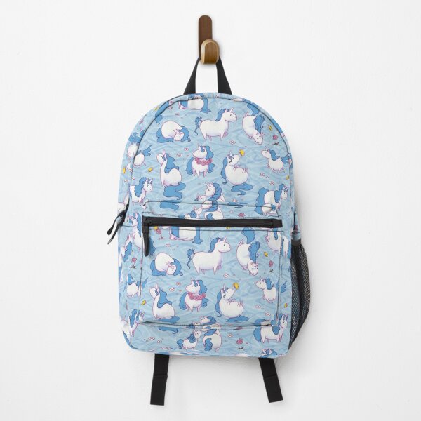 Item preview, Chubby Unicorns - Blue designed and sold by Aleesa Tana.