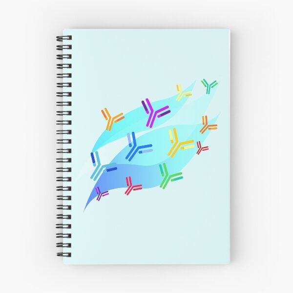 Item preview, Flying Cartoon Antibodies designed and sold by Artsy-Chemist.