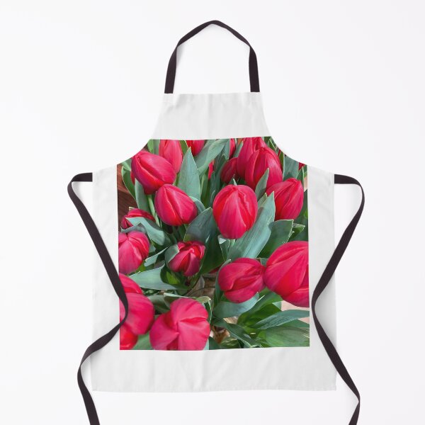 Item preview, Red tulips at the market designed and sold by JuliVogel.