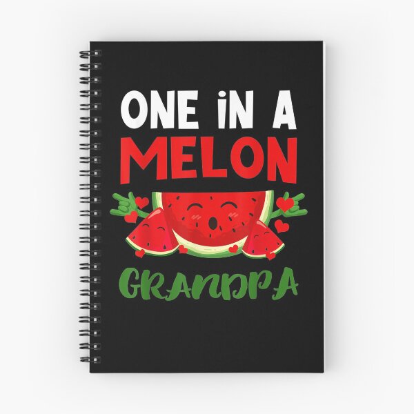 Item preview, One In A Melon Grandpa Love Watermelon Summer Fruit Lover Gift  designed and sold by mchargue12.