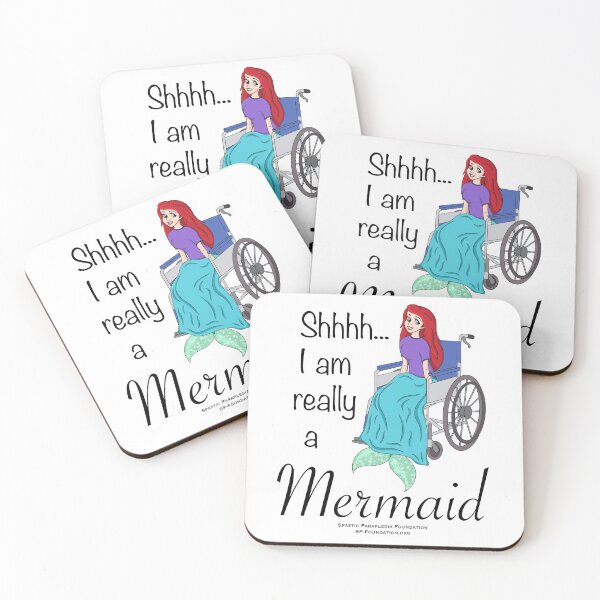 Item preview, “I Am Really A Mermaid” 1 designed and sold by Spastic Paraplegia.
