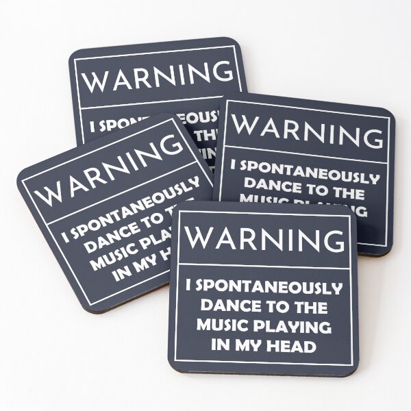 Item preview, Warning Spontaneously Dance To Music In Head, Gift Teen Girl, Teen Boy Gift, Unique Gift For Daughter Or Son, Funny Mom Gift designed and sold by AweSoMe Shirts.