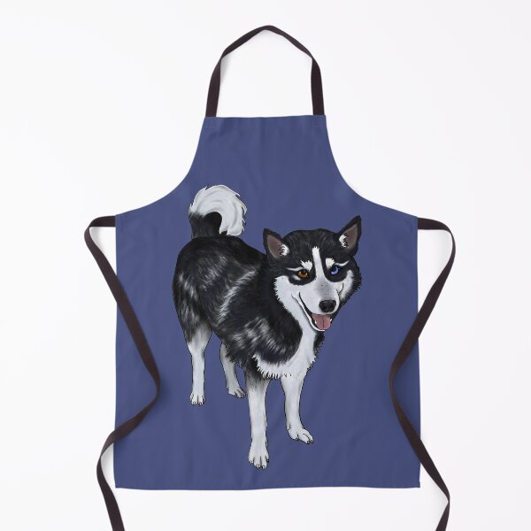 Aperçu de l'œuvre Husky hétérochromatique bicolore créée et vendue par creativekeener.