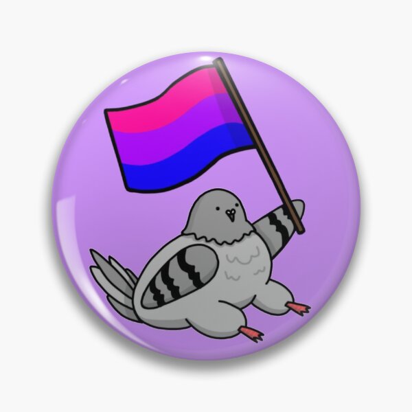 Artikelvorschau, Bi Pride Flagge Taube entworfen und verkauft von PigeonLouis.