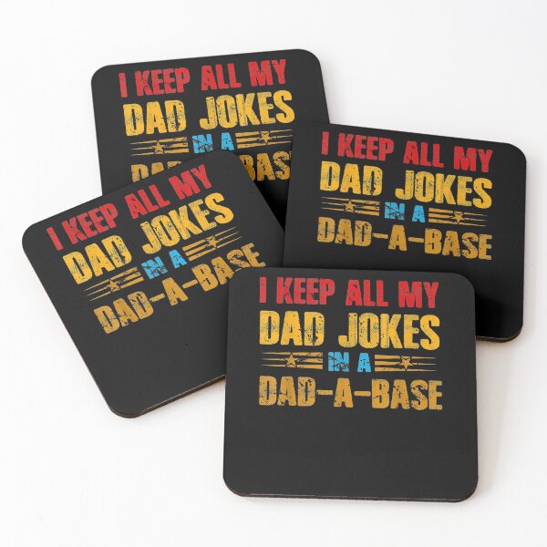 Item preview, I Keep All Dad Jokes In A Dad A Base Vintage Funny Dad Gift  designed and sold by mchargue12.