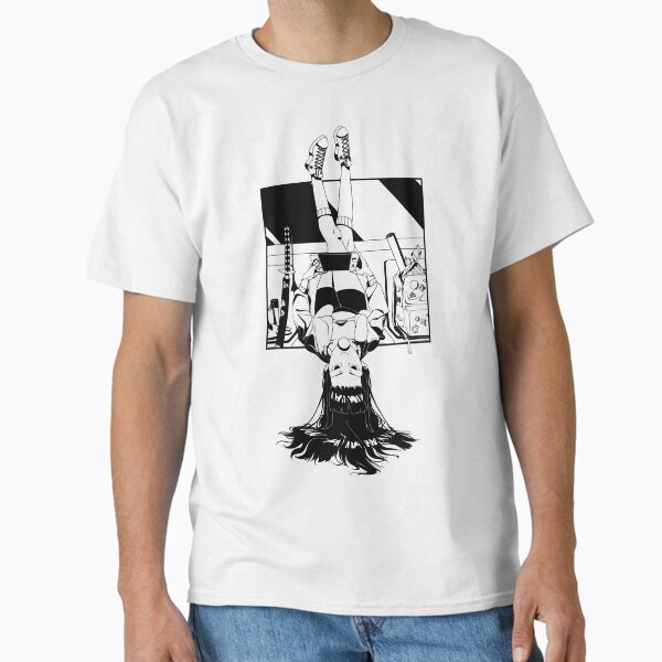 Anime Girl Stamp - White version Classic T-Shirt