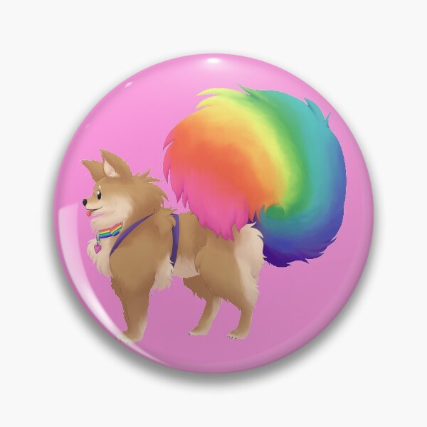 Item preview, Gilbert's Flag Pride Pomchi designed and sold by LochNessyzMons.