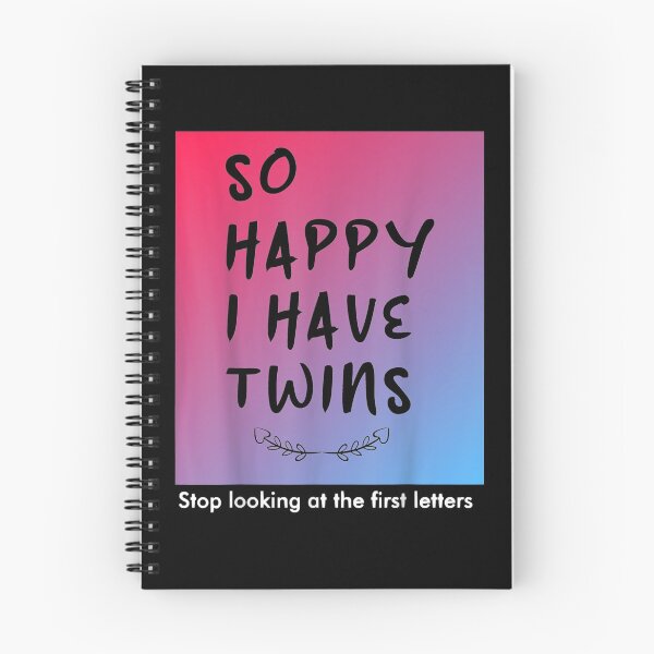 Item preview, So Happy I Have Twins Funny Parent Mom Dad Saying Gift  designed and sold by mchargue12.