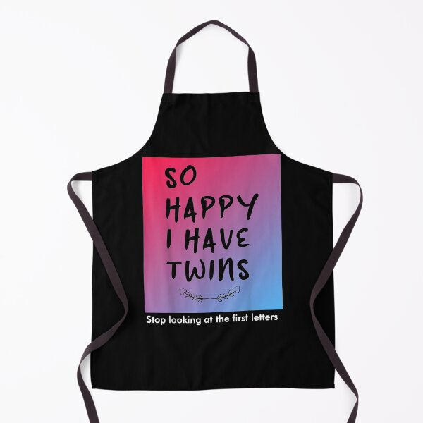 Item preview, So Happy I Have Twins Funny Parent Mom Dad Saying Gift designed and sold by mchargue12.