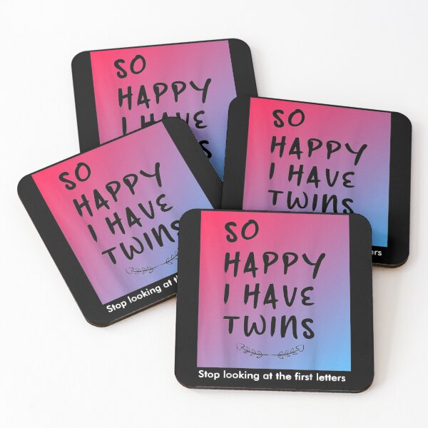 Item preview, So Happy I Have Twins Funny Parent Mom Dad Saying Gift  designed and sold by mchargue12.