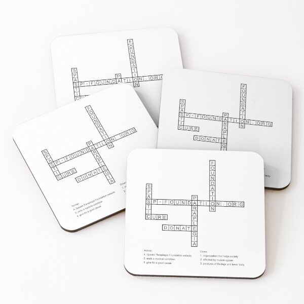 Item preview, SPF Crossword 1 designed and sold by Spastic Paraplegia.