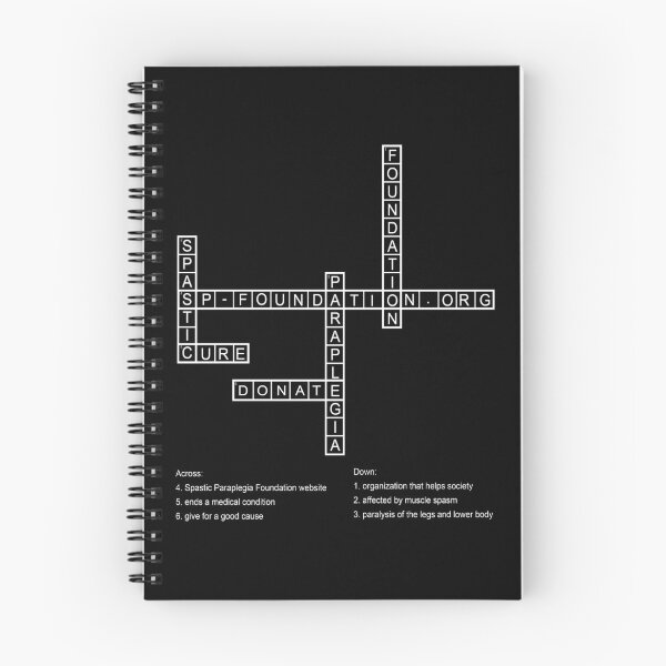 Item preview, SPF Crossword 3 designed and sold by Spastic Paraplegia.