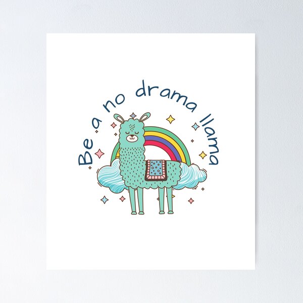 Item preview, Drama Llama designed and sold by PlumNearly.