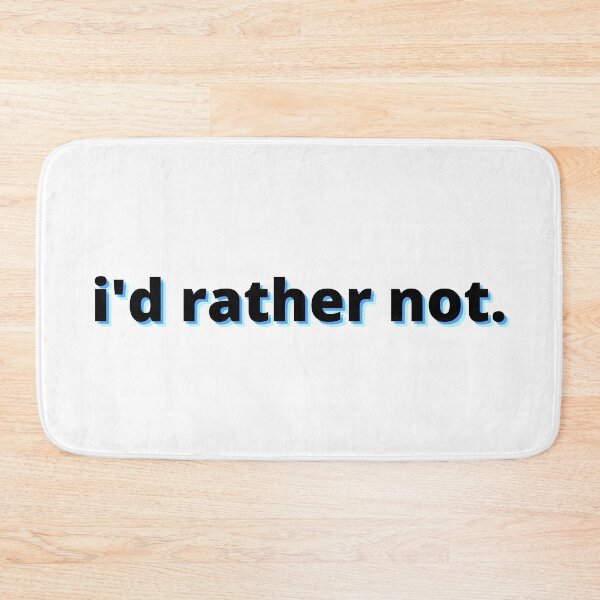 Item preview, I'd rather not echo design designed and sold by ashcmille.