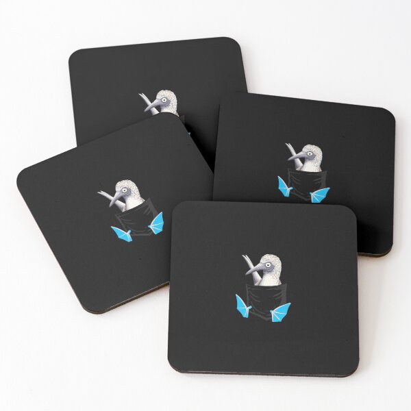 Aperçu de l'œuvre Funny Bird Drawing Fancy Blue Foot Fou dans la poche créée et vendue par ccolaberni.