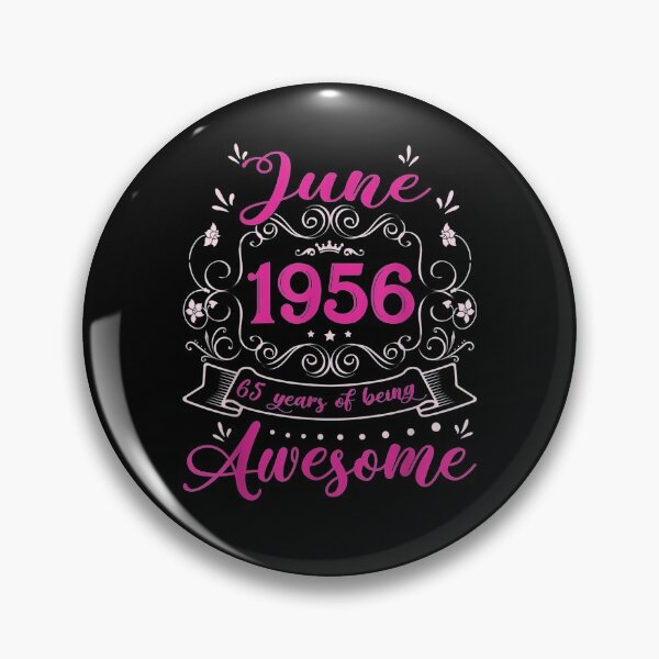 Item preview, Retro June 1956 65th Birthday Vintage 65 Years Old Women Gift  designed and sold by mchargue12.