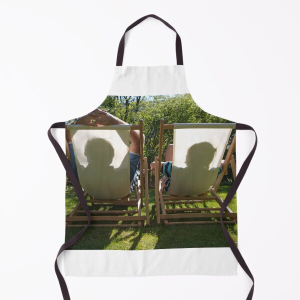 Item preview, A couple in deck chairs designed and sold by Martin Langer.