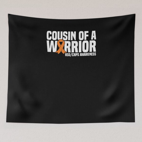 Item preview, Cousin Of A Warrior Orange Ribbon Rsd Crps Awareness Gift  designed and sold by mchargue12.