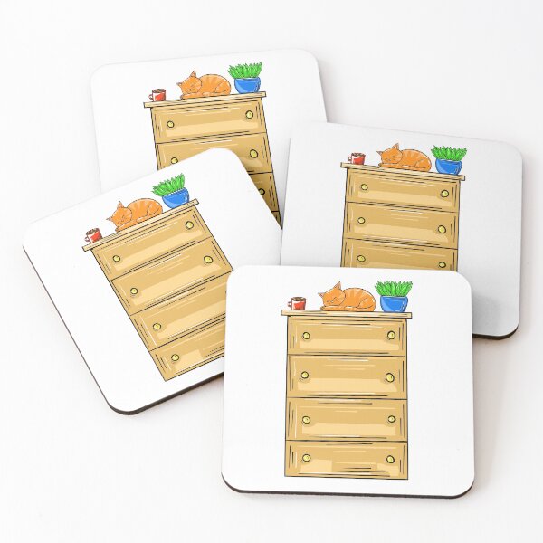 Item preview, Drawer With Sleeping Cat designed and sold by missmann.