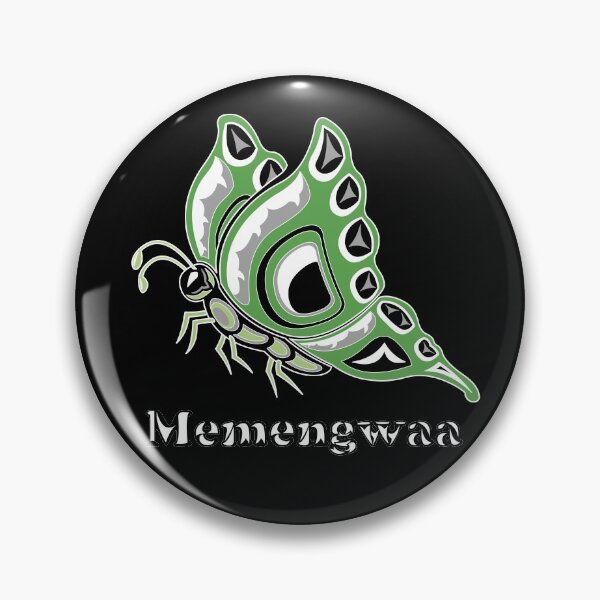 Item preview, Memengwaa (Butterfly) Aromantic Pride designed and sold by KendraHowland.