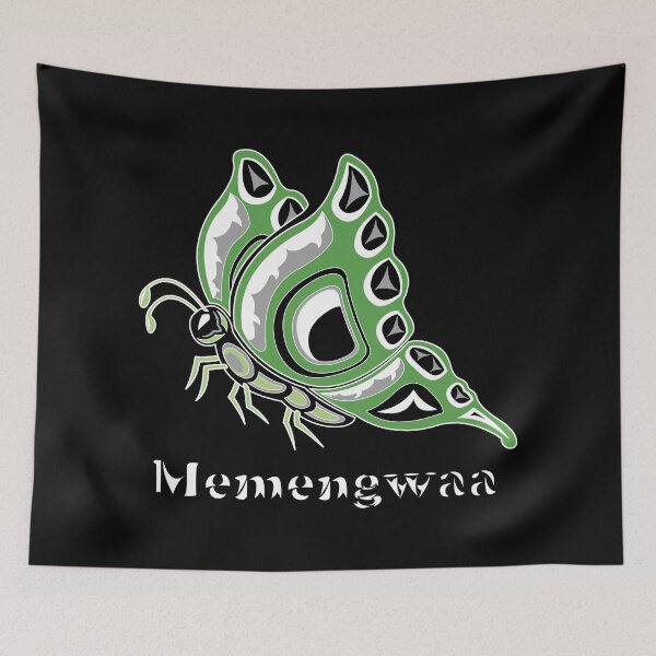 Item preview, Memengwaa (Butterfly) Aromantic Pride designed and sold by KendraHowland.