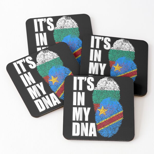 Item preview, Democratic Congolese And Bulgarian Mix Dna Flag Heritage Gift  designed and sold by mchargue12.