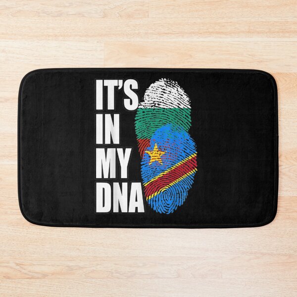 Item preview, Democratic Congolese And Bulgarian Mix Dna Flag Heritage Gift  designed and sold by mchargue12.