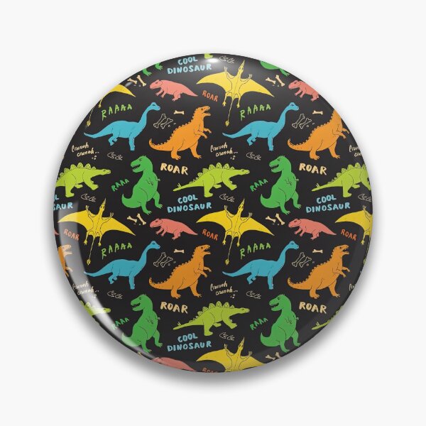 Item preview, Colorful Dinosaur Seamless Pattern, Dinosaur Seamless Pattern Design designed and sold by graphic-genie.
